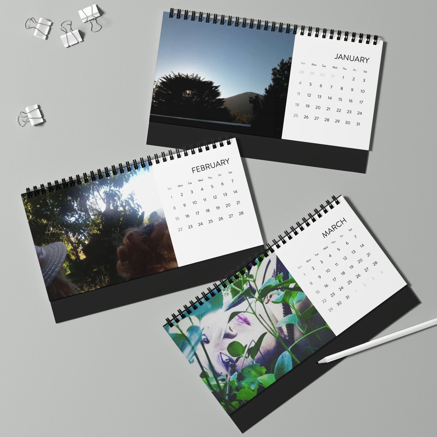 Nature-Inspired Desktop Calendar 2026