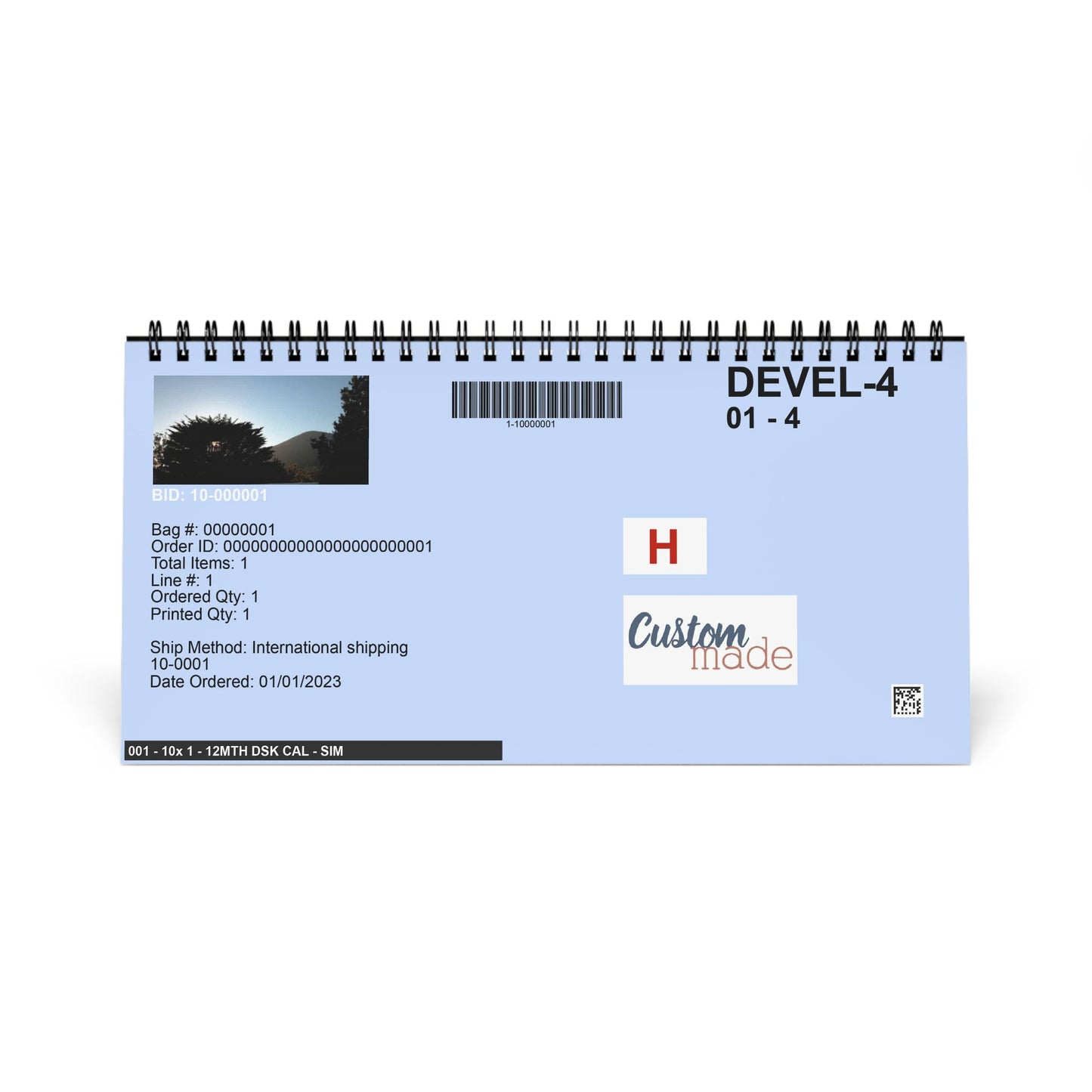 Nature-Inspired Desktop Calendar 2026