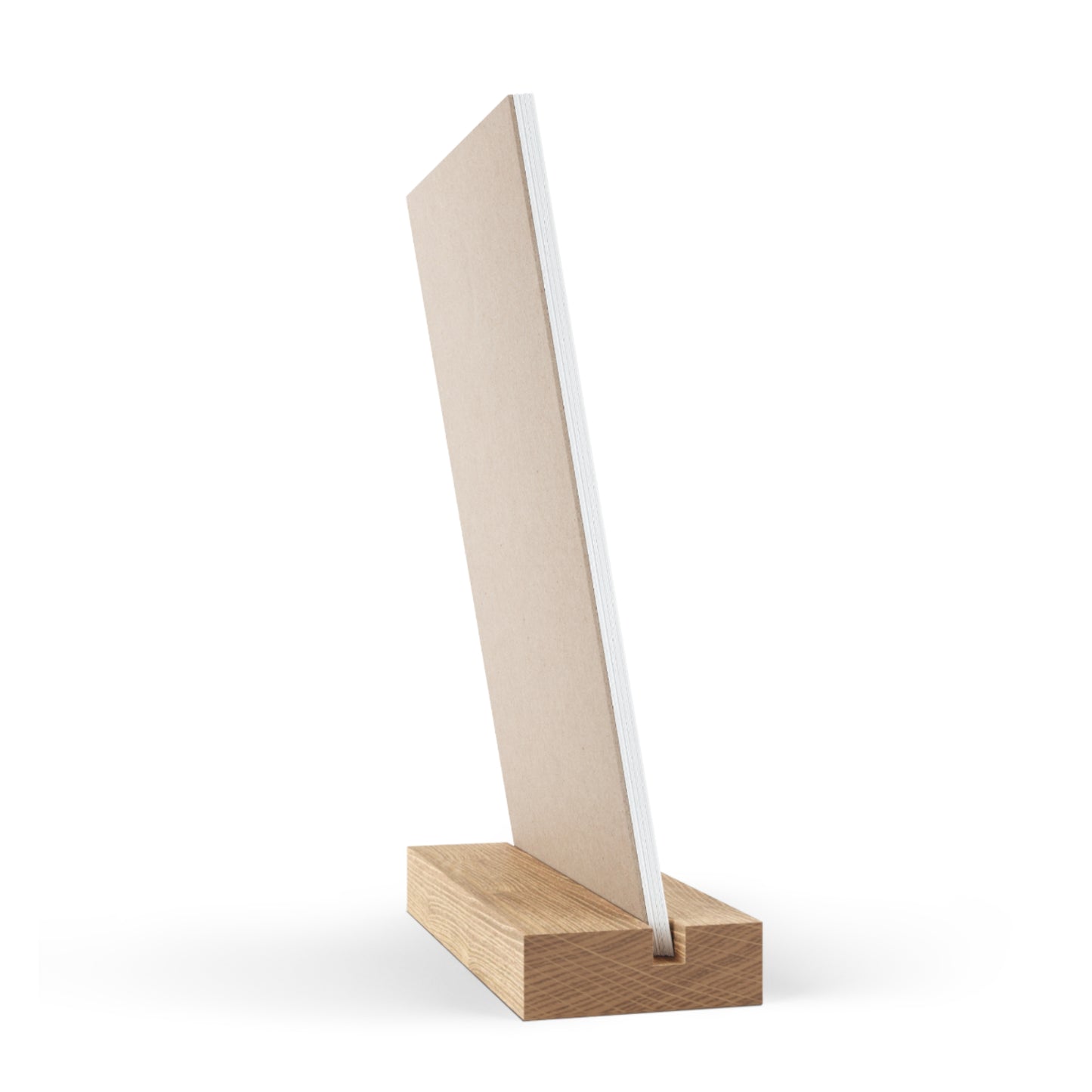 Aesthetic Vertical Desk Calendar for 2025 - Inspirational Design with Wooden Stand